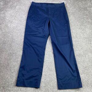 Bonobos Straight Fit Chinos 31x27.5 Navy Blue Flat Front Cotton Pants